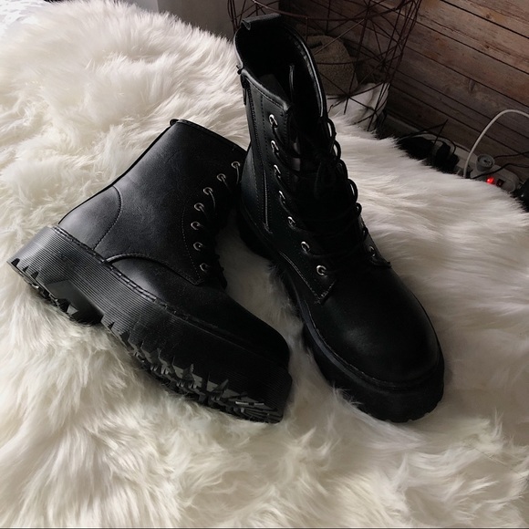 pretty little thing chunky boots